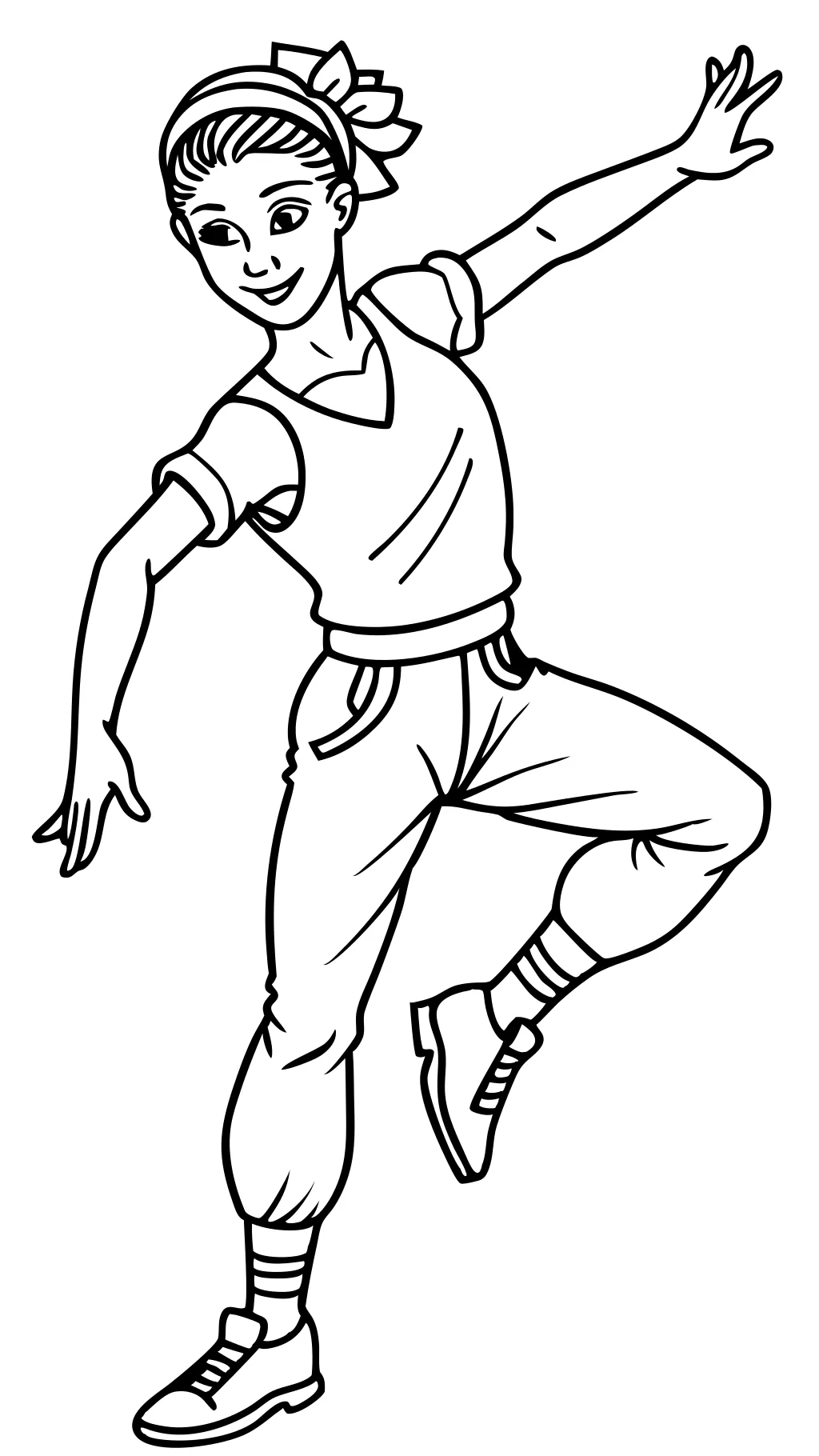 coloriages de danse